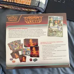 Pokemon: Scarlet & Violet 3: Obsidian Flames Elite Trainer Box - 9 Packs 820650853913 - Image 2
