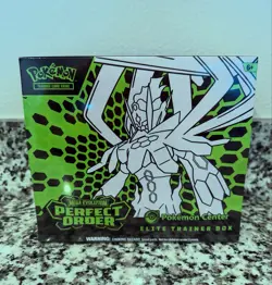 Pokemon Center Exclusive Elite Trainer Box Mega Evolution Perfect Order ETB🟢⚫ - Image 1