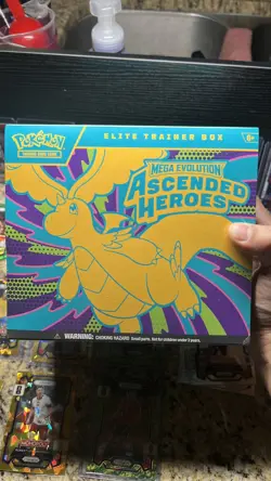 Pokemon Ascended Hero's Elite Trainer Box Sealed ETB - NEW SEALED- READY TO SHIP - Image 1