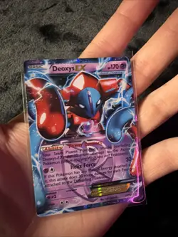 Pokemon - Deoxys EX BW82 B&W Black Star Promos Extended Art Holo TCG (2013 ) - Image 3