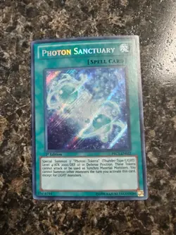 Yugioh Photon Sanctuary - PRC1-EN022 - 1st Ed. Secret Rare - LP - Image 1