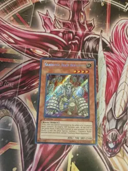 Gladiator Beast Hoplomus LCGX-EN239 1st Edition Secret Rare - Image 1