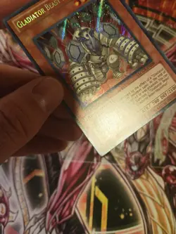 Gladiator Beast Hoplomus LCGX-EN239 1st Edition Secret Rare - Image 5