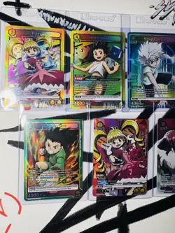 HUNTER X HUNTER UNION ARENA VOL 2. NM SINGLES CHASE LOT (QTY 7) - Image 2