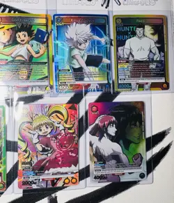 HUNTER X HUNTER UNION ARENA VOL 2. NM SINGLES CHASE LOT (QTY 7) - Image 3