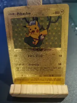 Pikachu 074/073 Gold Pokemon Card Brand New - Image 3