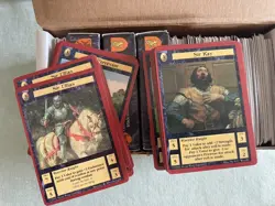 Quest for the Grail CCG (1995) Stone Ring Games 1000+ cards (few Rares) Unplayed - Image 1