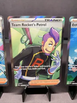 Pokemon TCG Destined Rivals Trainer Full Art Holo Lot - 3 Cards NM - Image 3