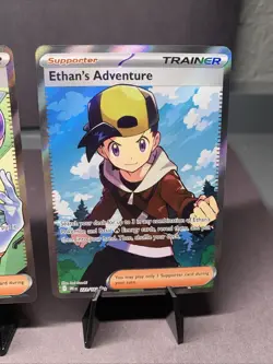 Pokemon TCG Destined Rivals Trainer Full Art Holo Lot - 3 Cards NM - Image 4