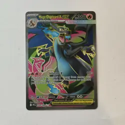 Mega Charizard X ex 109/094 Ultra Rare Holo EX Pokemon Card Phantasmal Flames - Image 1