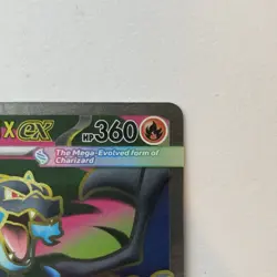 Mega Charizard X ex 109/094 Ultra Rare Holo EX Pokemon Card Phantasmal Flames - Image 3