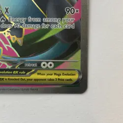 Mega Charizard X ex 109/094 Ultra Rare Holo EX Pokemon Card Phantasmal Flames - Image 4