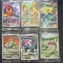 Pokemon Scarlet & Violet Promo Holo Lot of 6 Cards Charcadet Mimikyu Scream Tail - Image 1