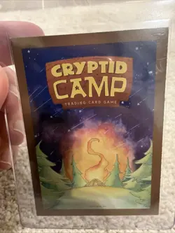 Cryptid Camp TCG Kickstarter Full Holo Van Meter Visitor 041/173 TEST CARD - Image 2