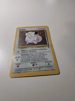 Pokemon TCG Clefable & Clefairy 2 Card Holo Rare Lot Jungle & Base Set 1999 WOTC - Image 3