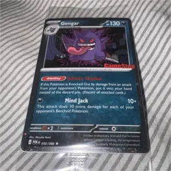 Pokemon Gengar GameStop Promo Holo Card 050/088 POR English 2022 - Image 1