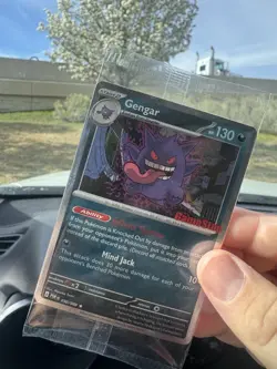 Pokemon Gengar GameStop Promo Holo Card 050/088 POR English 2022 - Image 2