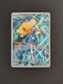 Pokemon TCG Misty's Psyduck Holo Card 193/182 Sv10: Destined Rivals - Image 1
