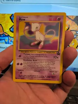 Pokemon Card - Mew #8 WoTC Black Star Promo WOTC - Image 1