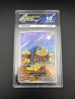 Pokemon TCG Helioptile Illustration Rare Mega Evolution Card 143/132 ACE 10 - Image 1