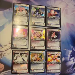 DBZ CCG Score Majin Buu Season Complete Promo Set of 9 Cards! - Image 1
