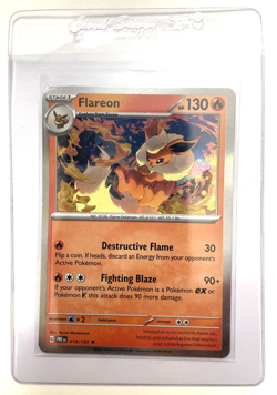 Pokemon Flareon 013/131 Sv: Prismatic Evolutions Holo Card - Image 2
