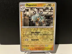 Magneton 082 2023 Pokemon Scarlet & Violet MEW 151 Reverse Holo U Card NM+ - Image 1