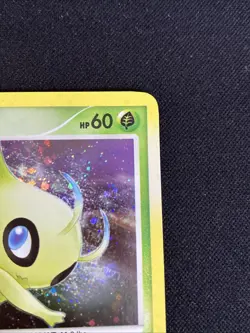 Celebi 7/123 Holo Rare Pokemon Card Mysterious Treasures TCG - Image 2