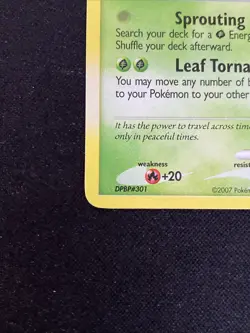 Celebi 7/123 Holo Rare Pokemon Card Mysterious Treasures TCG - Image 4