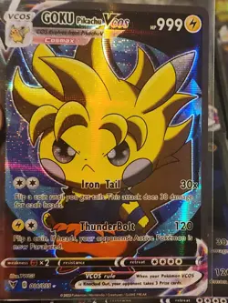 Pokemon Cosplay Poncho Pikachu Holos 9 Cards Holofoil - Image 2