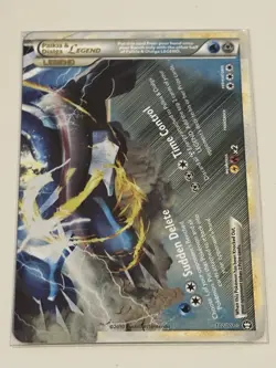 Pokemon TCG Palkia and Dialga Legend Rare Holo Card 102/102 Bottom Half - Image 1