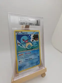 Pokemon 2012 Beckett Graded NM MT 8 Squirtle C Card Boundaries Crossed 29 149 - Image 2