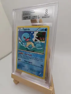 Pokemon 2012 Beckett Graded NM MT 8 Squirtle C Card Boundaries Crossed 29 149 - Image 3