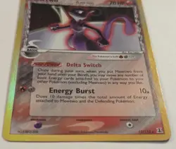 Mewtwo EX Delta Species 12/113 - Holo Pokemon Card 2005 / SEE PICS - Image 3