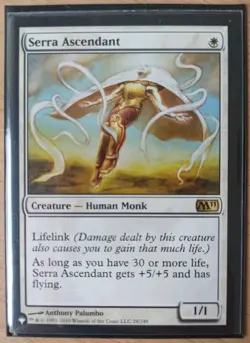 Card magic the gathering : Serra Ascendant - Image 1