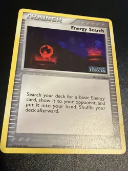 Pokemon Card - Energy Search Unseen Forces 94/115 Reverse Holo Stamped - Image 1