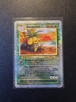 Pokemon Exeggutor Legendary Collection Reverse Holo Card 23/110 HP/Damaged - Image 1