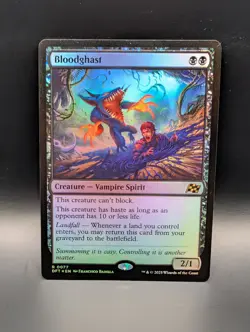 MTG - Bloodghast - FOIL - Creature (Vampire Spirit) - DFT #77 - Rare - Image 1