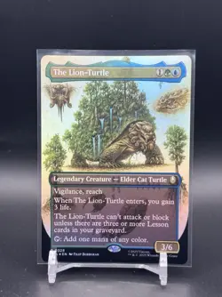 The Lion-Turtle (Borderless) Avatar: The Last Airbender Foil - Image 1