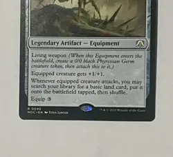 1x Bitterthorn, Nissa's Animus - Commander: March of the Machine - NM - MTG - Image 3