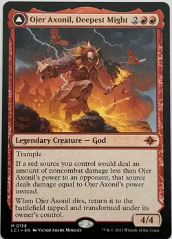 OJER AXONIL, DEEPEST MIGHT ~Lost Caverns Of Ixalan~ Magic MTG NM/MINT - Image 1