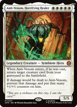 Anti-Venom, Horrifying Healer [SPM - 1] - NM [Foil] TCG MTG - Image 1