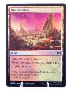 Dimension X Foil Teenage Mutant Ninja Turtles MTG NM TMNT 183 - Image 1