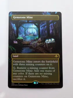 Gemstone Mine - Dominaria Remastered - Borderless Foil - (455) - NM - Image 1