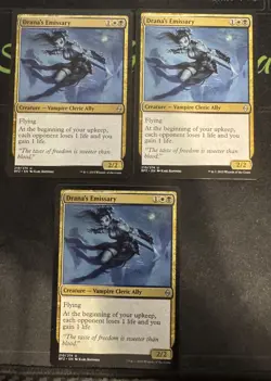 Drana's Emissary X3 Battle for Zendikar Magic the Gathering mtg - Image 1