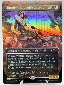 Jennie Fay, Jetmir's Second FOIL SECRET LAIR DROP MTG NM 1510 - Image 1