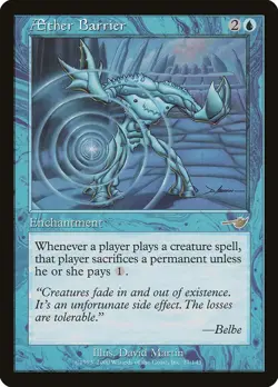 Aether Barrier - 27 / English / Lightly Played MTG - Image 1
