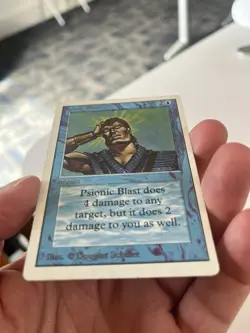 Psionic Blast Unlimited Edition Magic: The Gathering Vintage - Image 4
