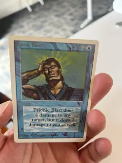 Psionic Blast Unlimited Edition Magic: The Gathering Vintage - Image 5