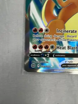 Pokemon Brilliant Stars - CHARIZARD V FULL ART 153/172 - NM/M! - Image 4